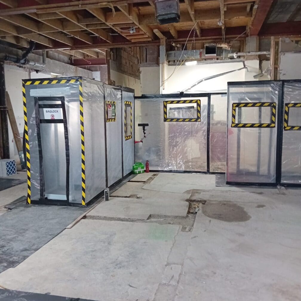 Halton Hospital asbestoc control